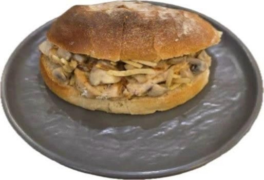 ساندویچ چیکن استراگانوف با دوغ